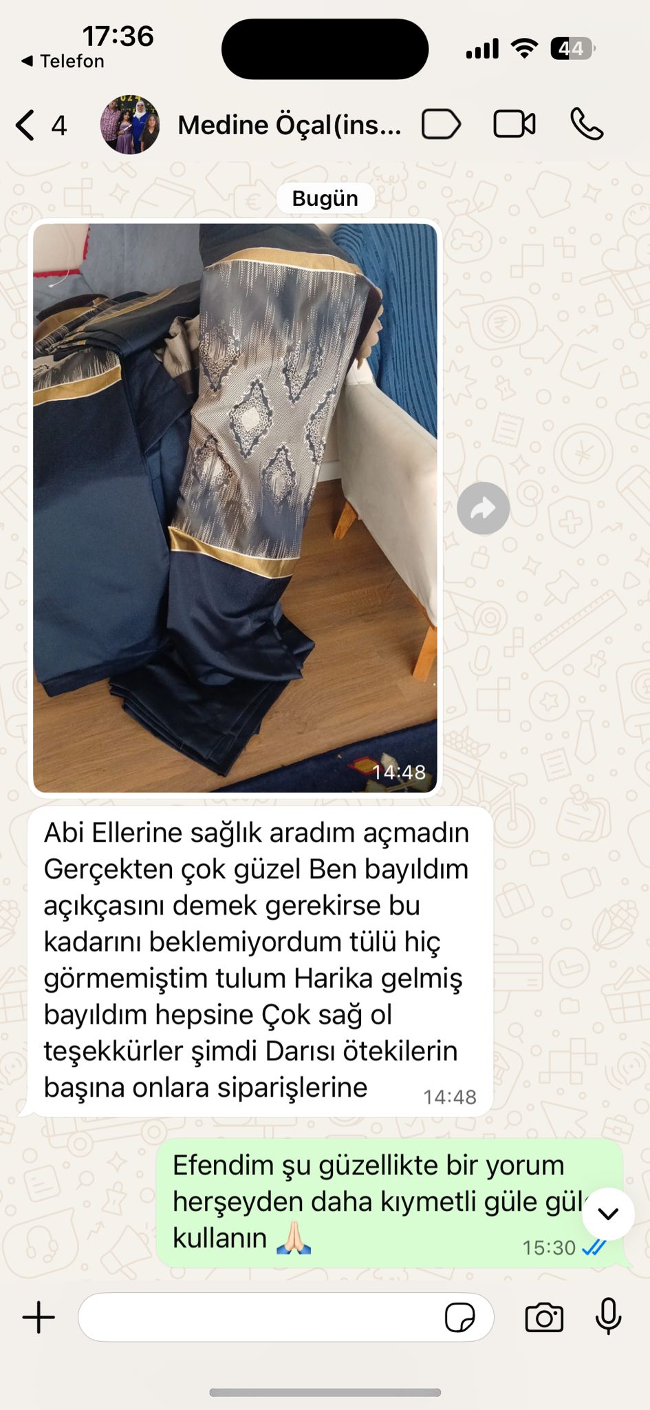 Memnuniyet - Sizden Gelenler