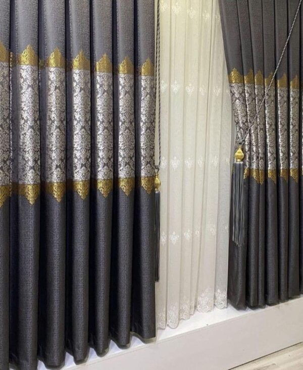 Altın Damask Asalet Pano Fon